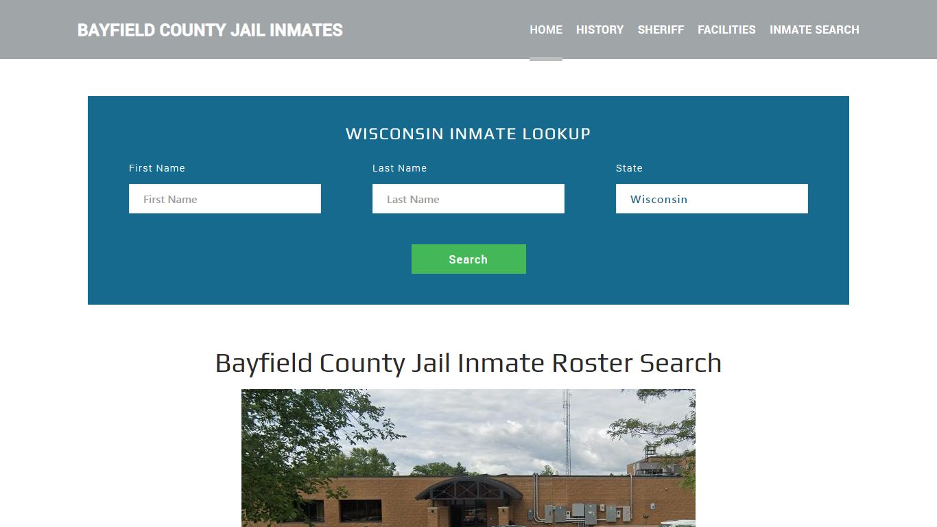 Bayfield County Jail Inmate Roster Lookup, Washburn, WI